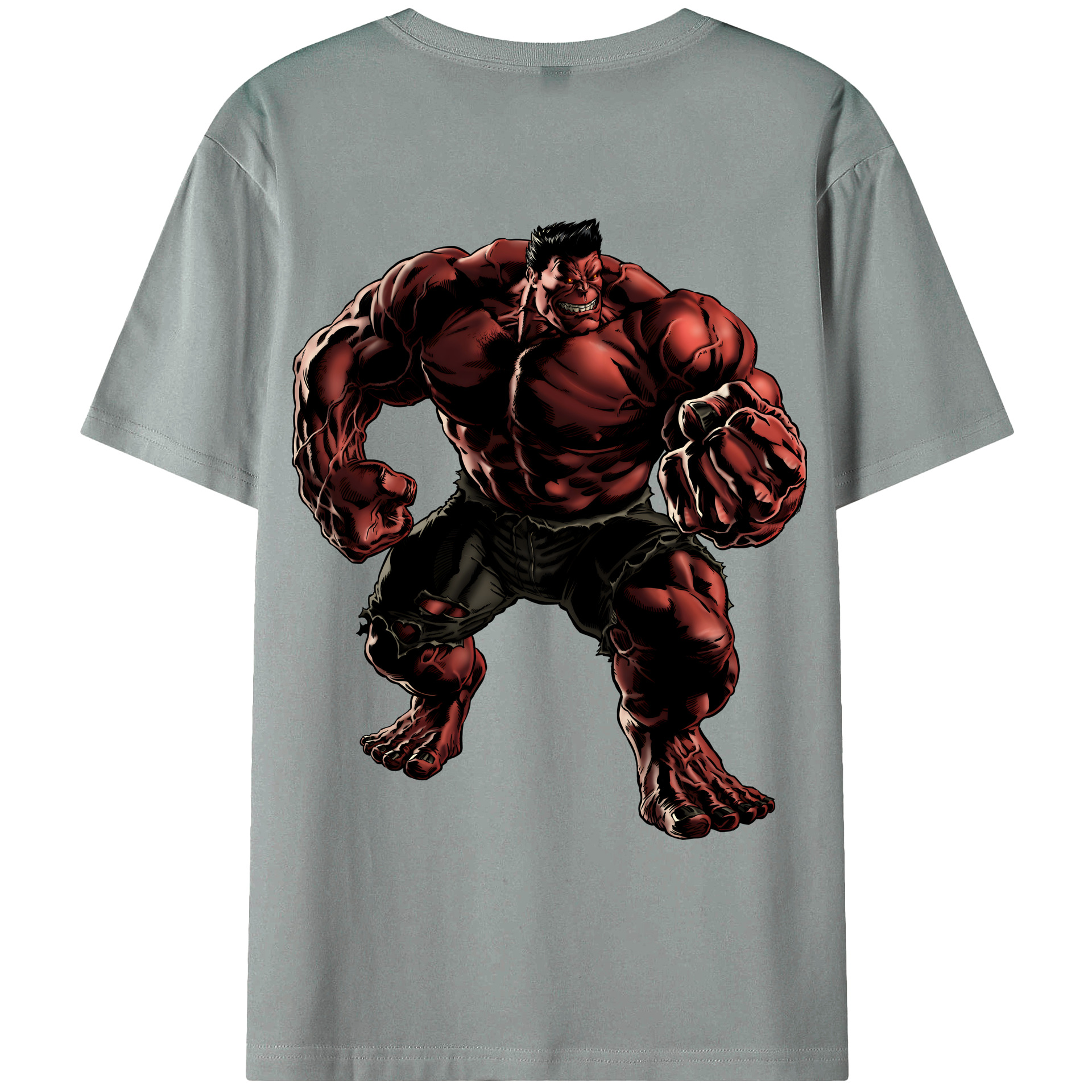 （画像用） アベンジャーズ The Avengers 綿100％ メンズ半袖Tシャツ（バックプリント） 通気性